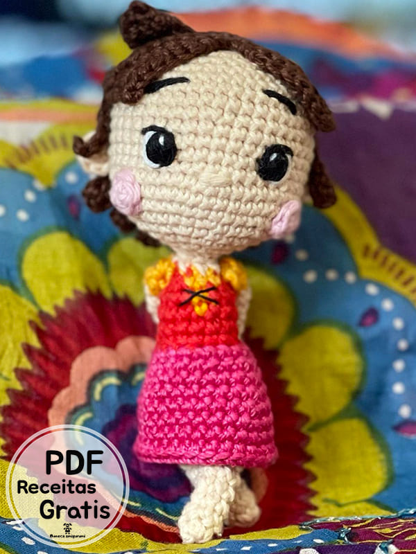 Heidi Boneca de Amigurumi Receita Gratis PDF