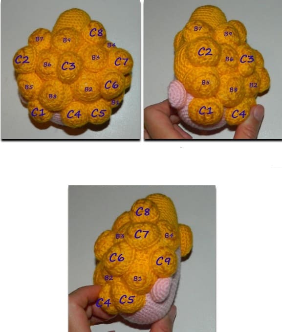 Bubble Guppies Amigurumi Boneca PDF Receita Gratis 