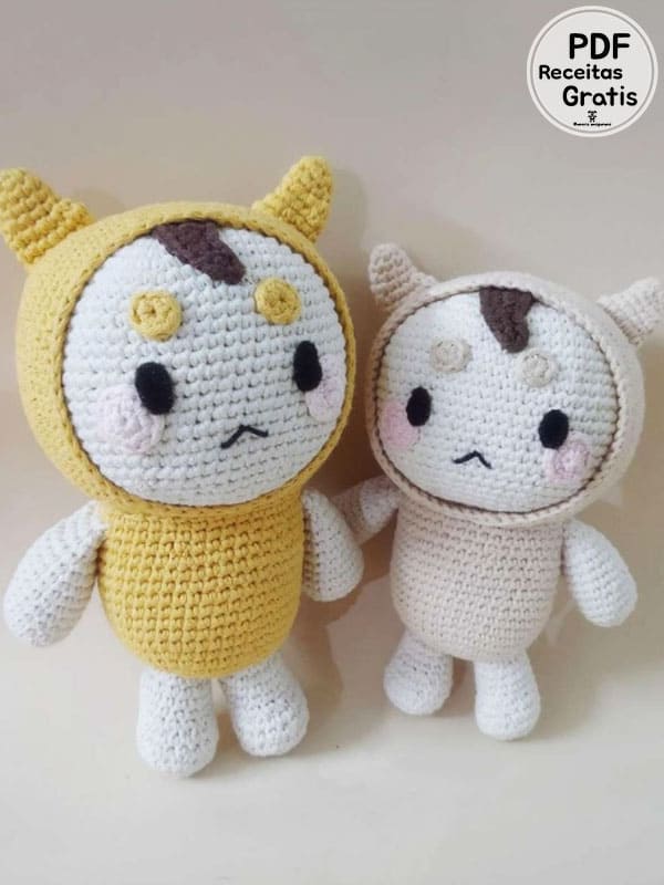 Duende Bonecas de Croche Amigurumi Receitas PDF Gratis