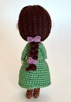 Camila Receita Boneca Amigurumi PDF Gratis 