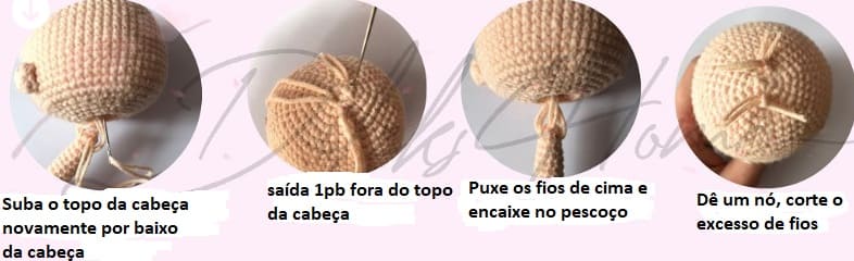Flor Boneca de Croche Amigurumi Receitas PDF Gratis 