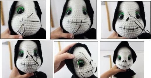 Amigurumi Halloween Boneca PDF Receitas Gratis