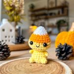 Boneca Milhozinho Halloween Receita de Amigurumi Grátis PDF